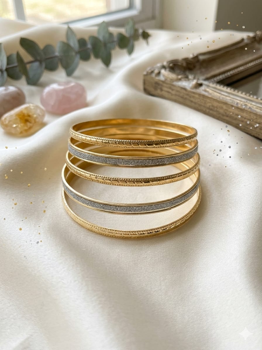5 (piece)carat bangles