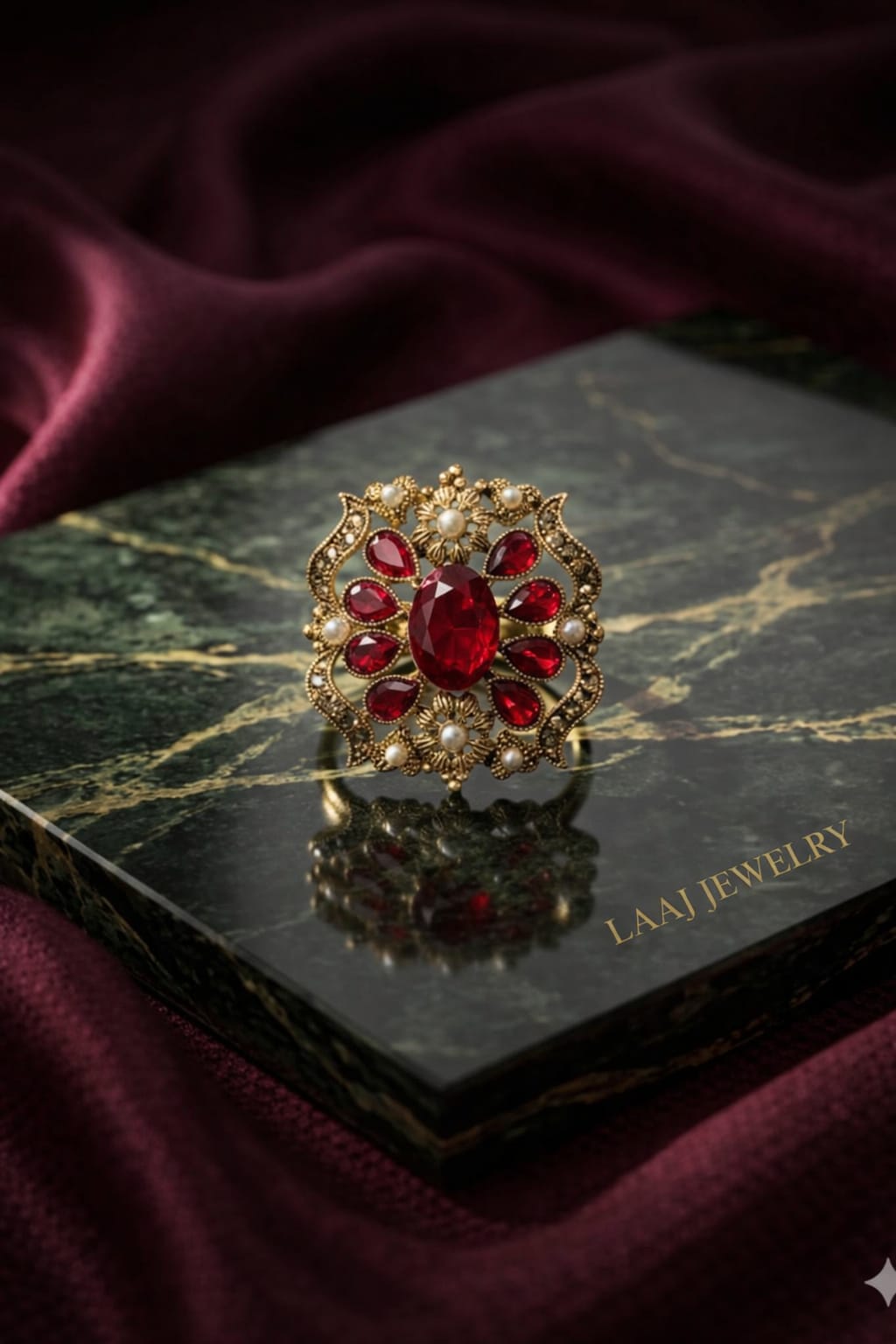 Red Zarcon Ring